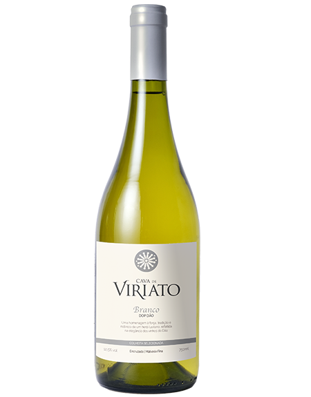 Vinho branco Cava de Viriato Colheita Selecionada 2023, Dão Portugal.